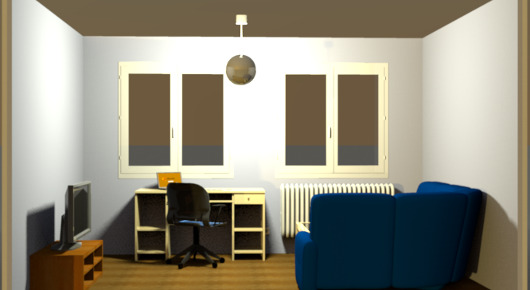 Hängelampe Wohnzimmer - Beispiel für eine Beleuchtung im Wohnzimmer